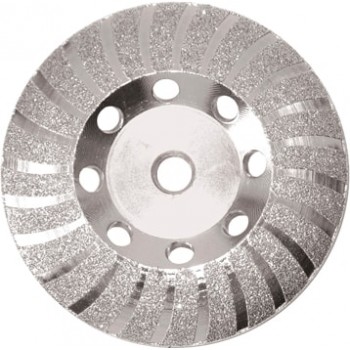 Mó Diamantada Electro Depositada convexa 115 mm 092.0078